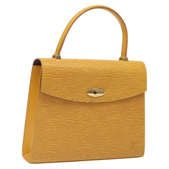 LOUIS VUITTON Epi Malesherbes Hand Bag Tassili Yellow Jonne M52379 - Picture 1 of 16